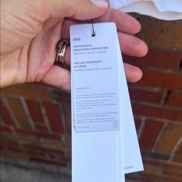 Calvin Klein Women’s White Puffer Jacket – Size Large – NWT - Picture 4 of 7